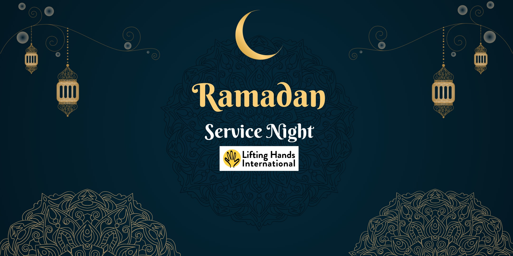 Ramadan Service Night Flyer